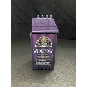 Just Play Wednesday Addams Series 1 in Uniform 4" Figure Stackable House Case
